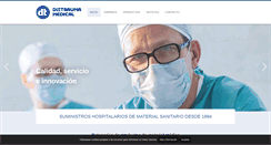 Desktop Screenshot of distraumamedical.com